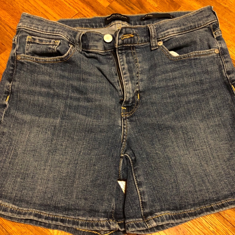 Banana republic jean shorts